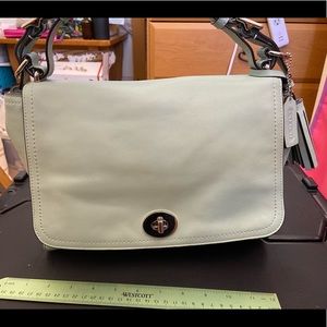 Coach Pale Turquoise Crossbody